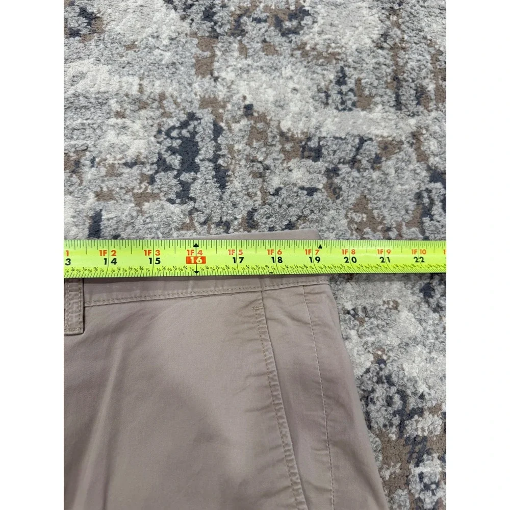 Lacoste Slim Fit Chino Pants Tan Khaki Mens US 38 Cotton Stretch HH2739